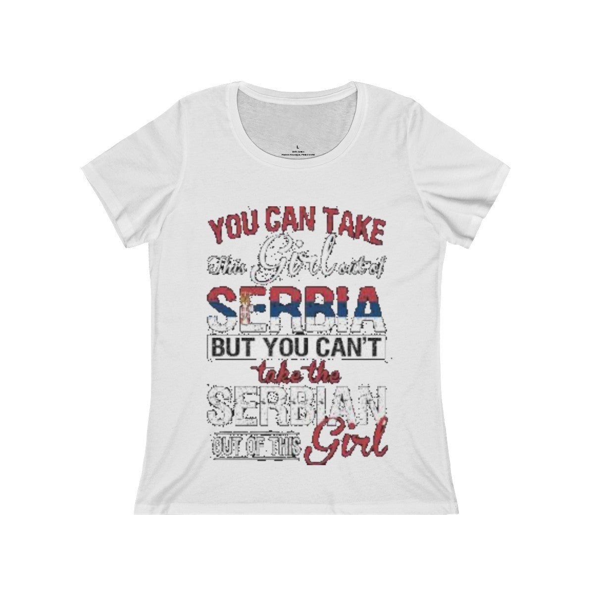 Relaxed T-Shirt "Serbia" - Balkan Merch