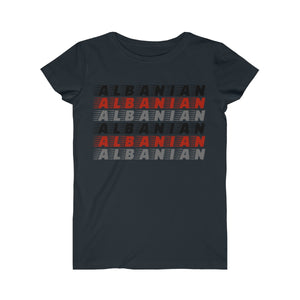 Fine Jersey Tee "Albanian" - Balkan Merch