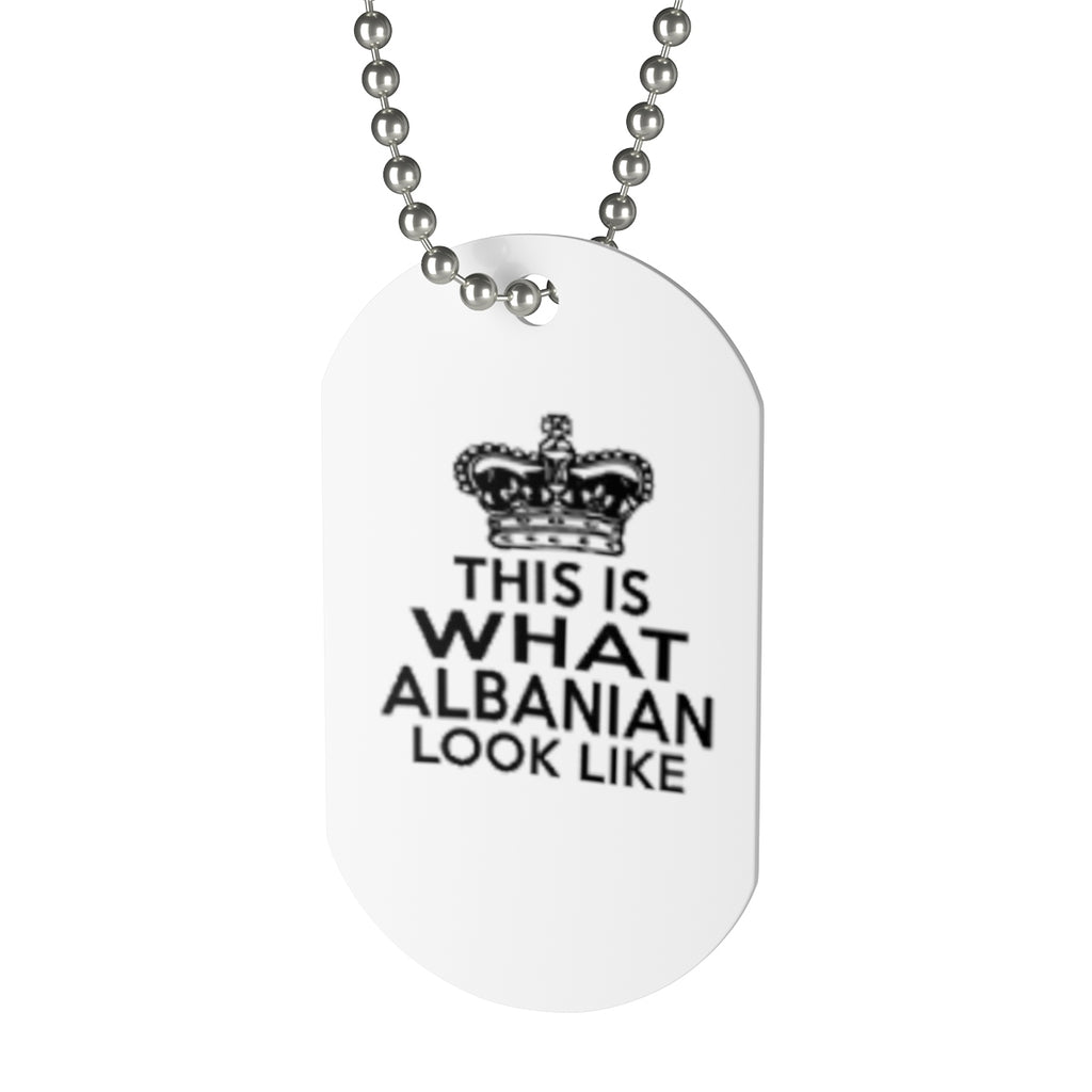 " Proud Albanian " Tag