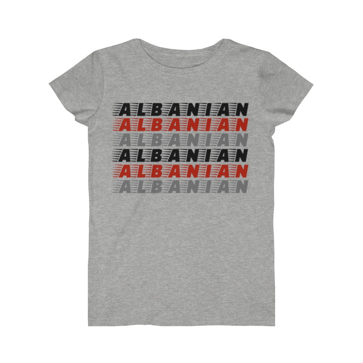 Fine Jersey Tee "Albanian" - Balkan Merch
