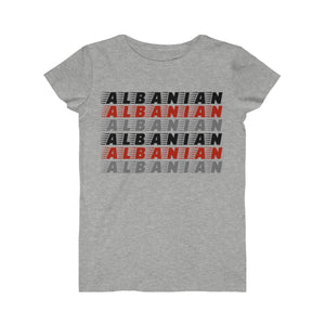 Fine Jersey Tee "Albanian" - Balkan Merch