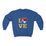 "Love Serbia" Sweatshirt - Balkan Merch