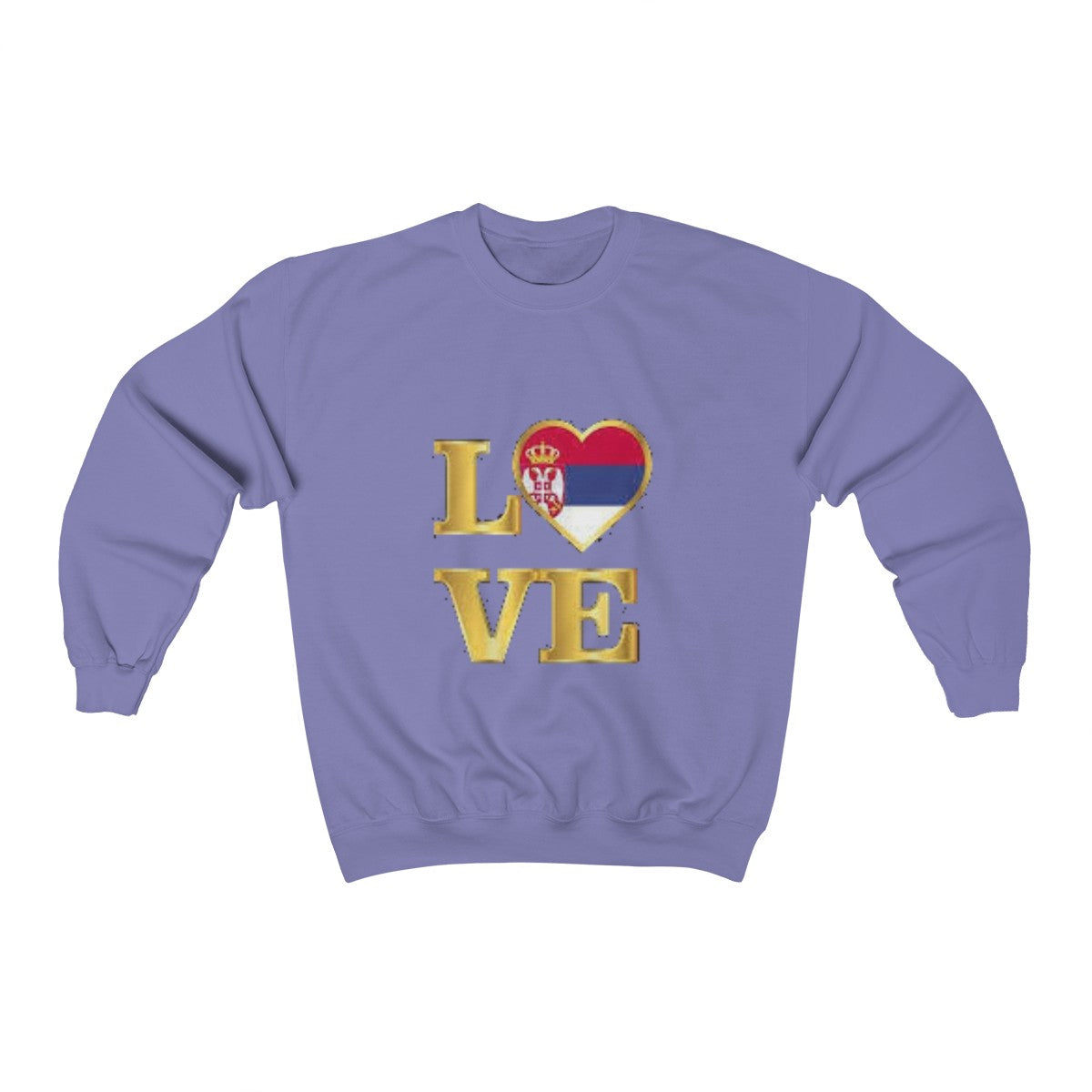 "Love Serbia" Sweatshirt - Balkan Merch