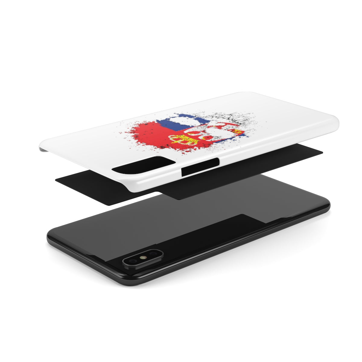 Slim Phone Case "Serbian Skull" - Balkan Merch