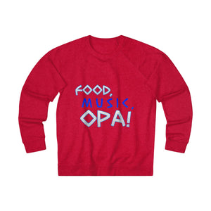 "Food, Music, OPA" Sweatshirt - Balkan Merch