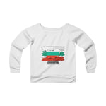 Sponge Fleece Wide Neck Sweatshirt "Bulgaria" - Balkan Merch