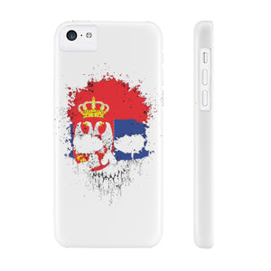 Slim Phone Case "Serbian Skull" - Balkan Merch