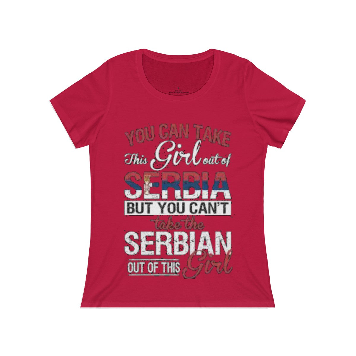 Relaxed T-Shirt "Serbia" - Balkan Merch