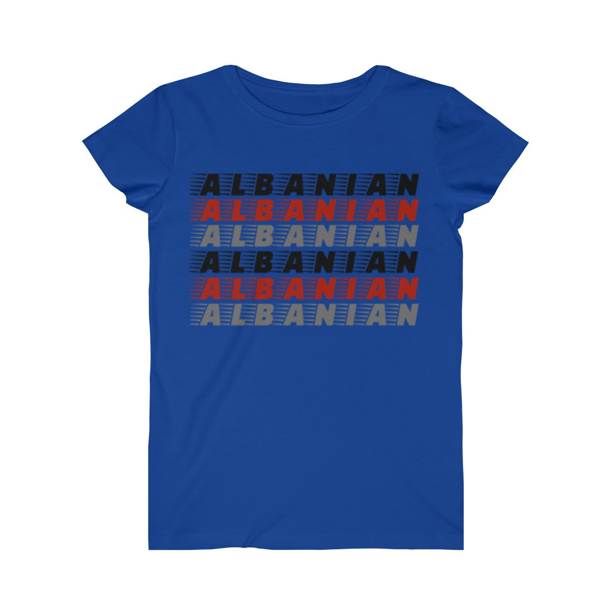 Fine Jersey Tee "Albanian" - Balkan Merch