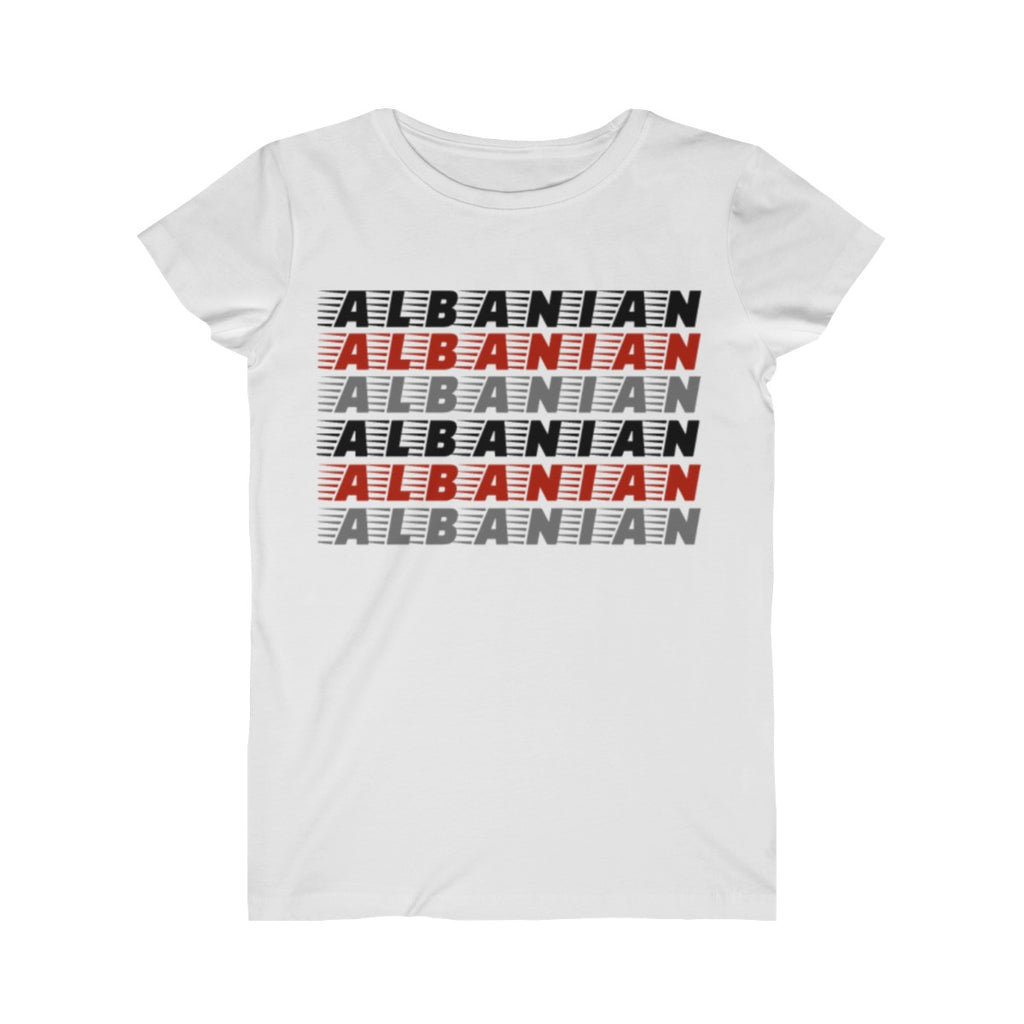 Fine Jersey Tee "Albanian" - Balkan Merch