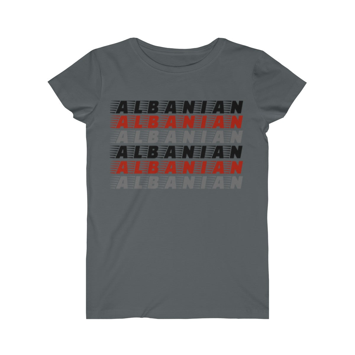 Fine Jersey Tee "Albanian" - Balkan Merch