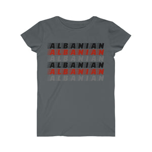 Fine Jersey Tee "Albanian" - Balkan Merch