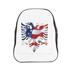 School Backpack "Albanian-American" - Balkan Merch