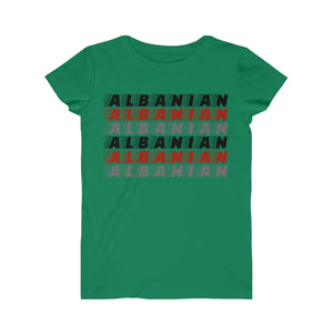 Fine Jersey Tee "Albanian" - Balkan Merch