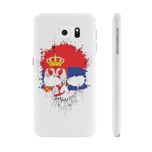 Slim Phone Case "Serbian Skull" - Balkan Merch