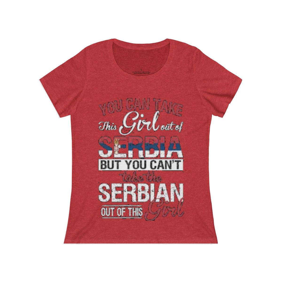 Relaxed T-Shirt "Serbia" - Balkan Merch