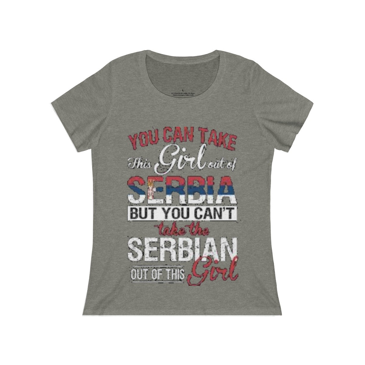 Relaxed T-Shirt "Serbia" - Balkan Merch