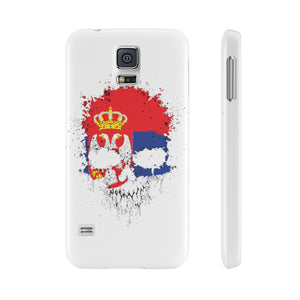 Slim Phone Case "Serbian Skull" - Balkan Merch