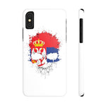 Slim Phone Case "Serbian Skull" - Balkan Merch