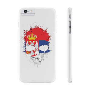 Slim Phone Case "Serbian Skull" - Balkan Merch