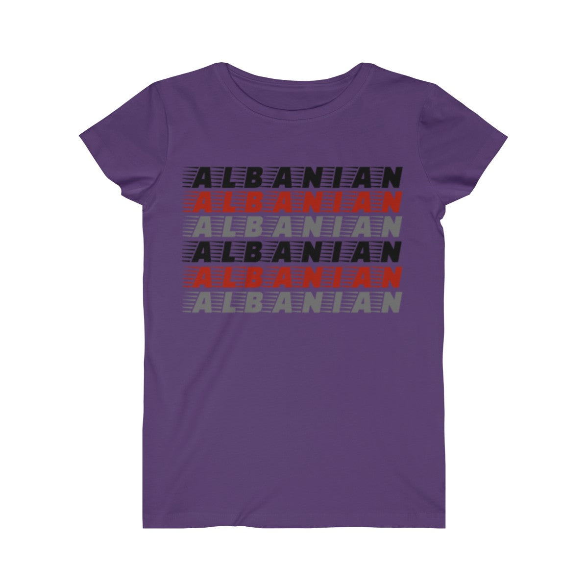 Fine Jersey Tee "Albanian" - Balkan Merch