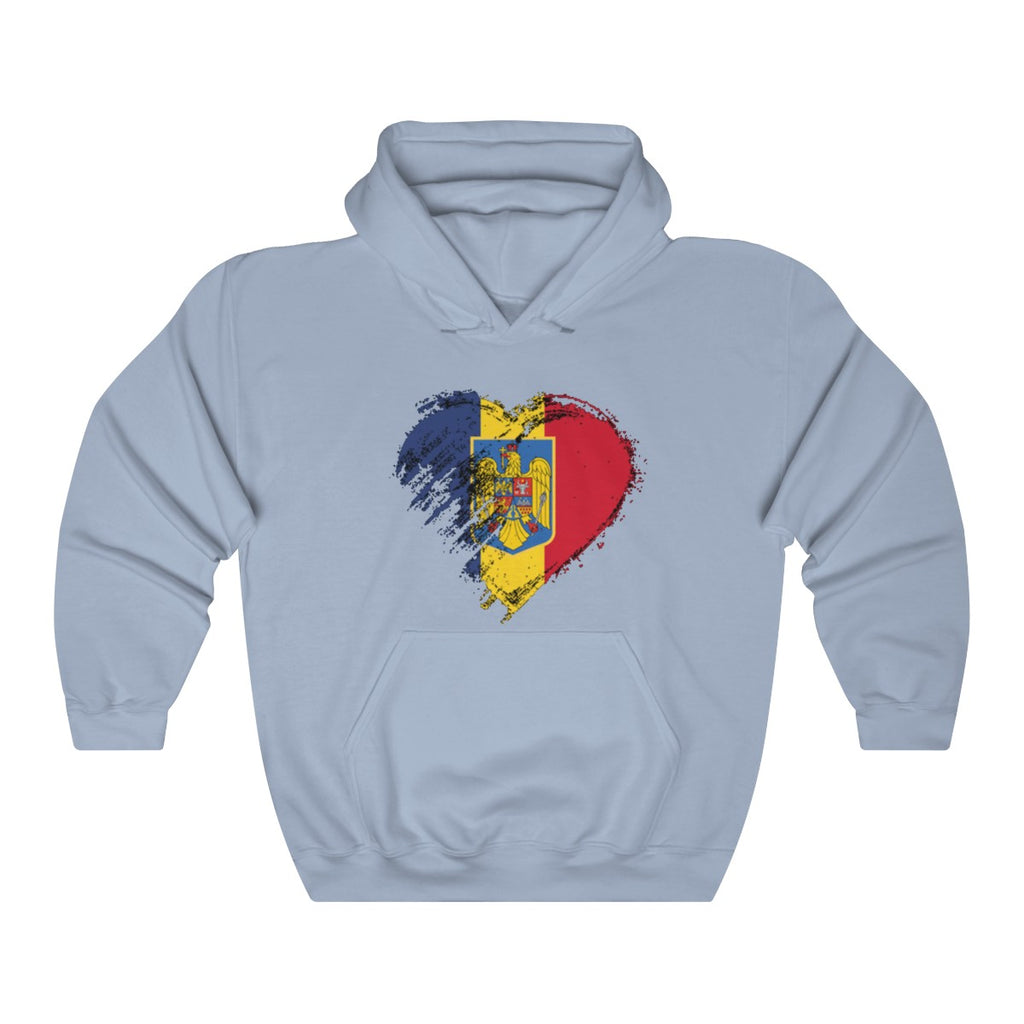Unisex Heavy Blend " Love Romania " Hoodie - Balkan Merch