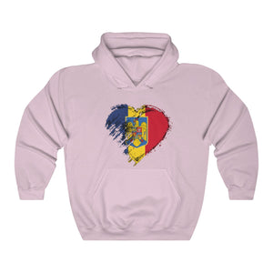 Unisex Heavy Blend " Love Romania " Hoodie - Balkan Merch